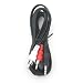 3.5mm to Stereo-RCA Male Cable - 6 ft.