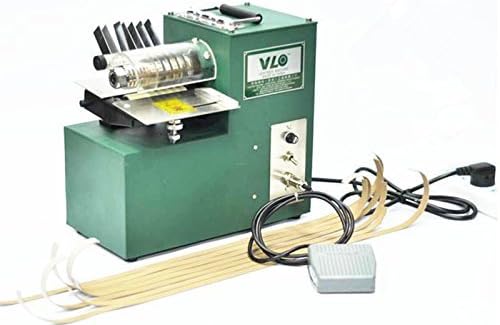 Leather Single Head Cutting Slitting machine Slitter Continuously Variable Speed 220V For shoes, bags, paper