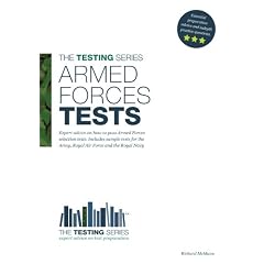 Armed Forces Tests (Practice Tests for the Army, RAF and Royal Navy) The Testing Series: 1