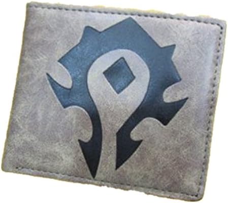 World of Warcraft New Leather Logo Anime Wallet Purse (1075203)