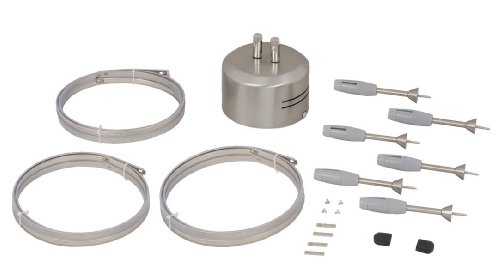 Euro Rail Track Kit Finish: Satin Nickel
