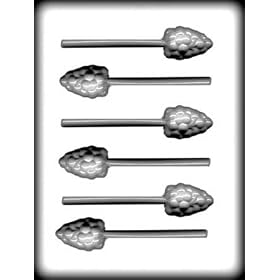 Buy 1 3 4 GRAPE SUCKER HARD CANDY MOLD by CybrTrayd now!