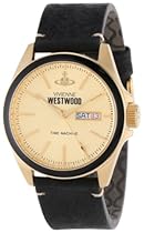 Big Sale Vivienne Westwood Men's VV063GDBK The Camden Lock Gold Black Watch
