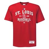 MLB St. Louis Cardinals Short Sleeve Basic Crew Neck Tee