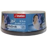 Imation Dual Layer DVD+R 8X 8.5GB 25 Pack