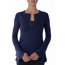 Beyond Yoga Organic Pima Long Sleeve Henley