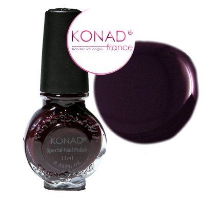 Vernis PRUNE stamping nail art Konad - 11ml Vernis PRUNE stamping nail art Konad - 11ml