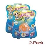 Mermaid Surprise Magic Shell 2-Pack - Fizz n Find Shell with Random Toy Mermaid Inside