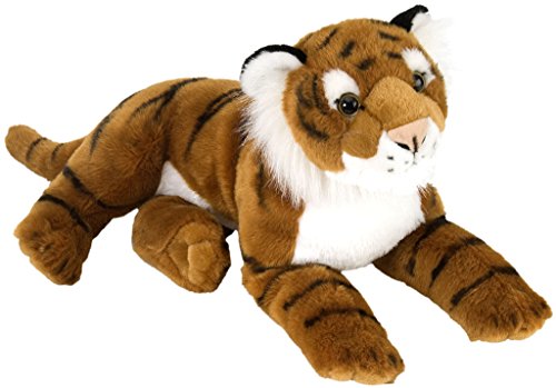 Wild Republic Cuddlekins Laying Tiger 12 inch Plush