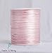 Light Pink 2mm x 100 yards Rattail Satin Nylon Trim Cord Chinese Knot