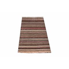 Handgekn�pfter Gabbeh Teppich Loribaft aus Indien 148 x 97 cm