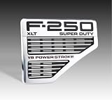 AMI Billet Side Vehicle Vents Ford F250+ 2008 to 2009 SuperDuty- Brushed Finish