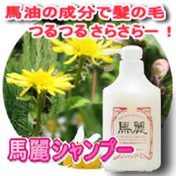馬麗シャンプー(馬油、セラミド配合シャンプー)