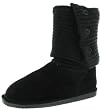 Bearpaw Button Boots Knitted Womens