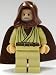 LEGO Star Wars Obi-Wan Kenobi (Old, Light Flesh with Hood and Cape)