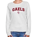 NCAA Iona College Gaels Ladies White Logo Arch Long Sleeve Classic Fit T-shirt