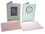 Tree-Free Greetings Plantable Thank You Cards, Wildflower Paper Cards and Envelopes, 5 x 7 Inches, 12 Count Assortment (00020)