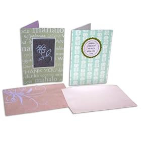 Tree-Free Greetings Plantable Thank You Cards, Wildflower Paper Cards and Envelopes, 5 x 7 Inches, 12 Count Assortment (00020)
