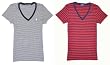 Ralph Lauren Sport V-neck Striped T-shirt
