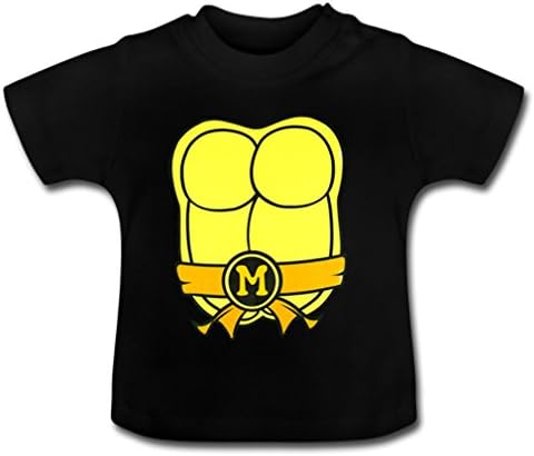 FYRC Custom Teenage Mutant Ninja Turtles Baby Classic T-Shirt 4T Black
