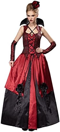 HGM Costume Women's Immortal Seductress, Red/Black, Medium