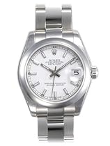 Rolex Oyster Perpetual Datejust Midsize Watch 178240-WSO