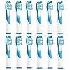 TECHEALTH 12 SONIC TOOTHBRUSH REPLACEMENT REFILL HEADS (NOT FOR SONIC SLIM MODELS) GENERIC COMPATIBLE WITH ORAL B (VALUE PACK OF 12) COMPATIBLES