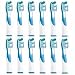 TECHEALTH 12 SONIC TOOTHBRUSH REPLACEMENT REFILL HEADS (NOT FOR SONIC SLIM MODELS) GENERIC COMPATIBLE WITH ORAL B (VALUE PACK OF 12) COMPATIBLES