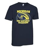 Michigan Wolverines NCAA 1997 Short Sleeve T-Shirt