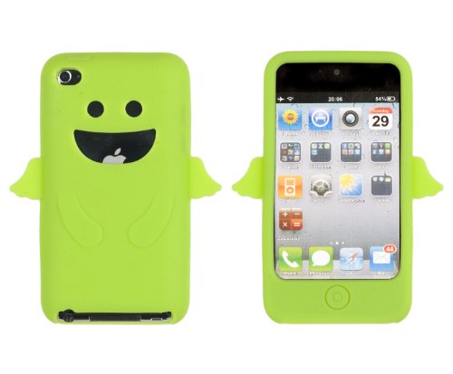 Lime Green Angel Case for Apple iPod Touch 4G