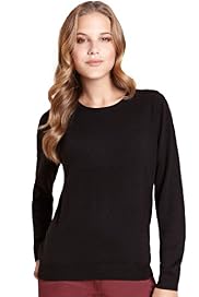 Cashmilon™ Crew Neck Plain Jumper