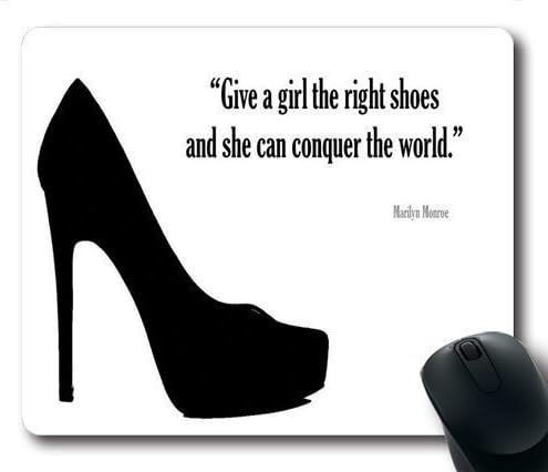 FineMousePad Galaxy Kitty Cat in Space on Synth Personalized Unique Design Oblong Shaped Mouse Pad (9 7/8 Inch * X 7 7/8 Inch * 1/8 Inch)