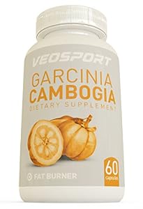 100% Pure Garcinia Cambogia Extract with HCA, Extra Strength, 60 Capsules, Clinically Proven Diet Pills. Made in the USA. Used by Real Athletes! The Best Fat Burner / Weight Loss Supplement