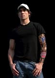Fan's Ink NBA Detroit Pistons Tribal Tattoo Caucasian