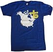 TEAM SLEEP - Continental - Blue T-shirt - DEFTONES