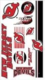 New Jersey Devils Temporary Tattoos Set (Set of 6 Sheets)