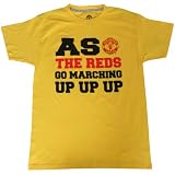 Men's Manchester United T-shirt Yellow Large
