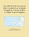 The 2009 World Forecasts of Ethyl Alcohol of an Alcoholic Strength by Volume of 80% o...