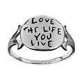 Sterling Silver Love Ring