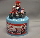 JAPANESE PROMO SUPER MARIO KART MINI BIKE FIGUREN (3.5 CM 4.5CM MINI FIGUREN)