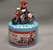 Super Mario Kart Figure MARIO Bike 1.5" X 1.75" (Japanese Promo Pull Back Bike)_s-1