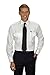 Van Heusen Men's Aviator Pilot Shirt - Long Sleeve, White