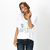 (アクアガール)aquagirl AMERICANA イラストTシャツ ホワイト(004) 02(M)