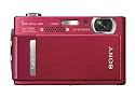 Sony Cyber-shot T500 Digital Camera - Red (10.1MP, 5x Optical) 3.5 inch LCD