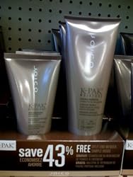 Joico K-Pak Moisture Intense Hydrator (8.5oz) & Reconstruct Deep-Penetrating Reconstructor (5.1 oz)