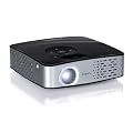 Philips Pico Pix PPX1430 Multimedia Pocket Projector With MP4 Player - Black/Silver