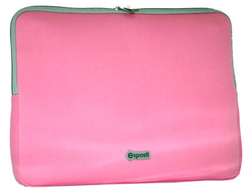 Laptop Sleeve with Zipped Pocket 13.3" Pink