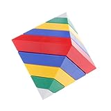 【ノーブランド 品】15pcs　ビルディング　ブロック　ダイヤモンド　ピラミッド形状　子供　おもちゃ　セット　ギフト