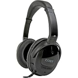 Coby Noise Cancelling Headphones with Swivel Ear (CV194)
