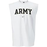 Nike Army Black Knights White College Classic Sleeveless T-shirt